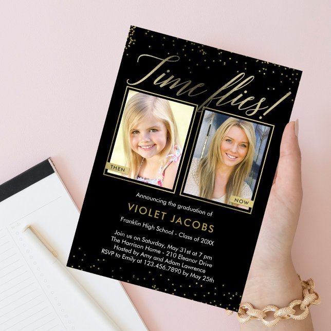 Convite de Formatura EDITABLE COLOR (Criador carregado)