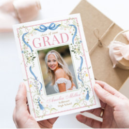 Convite de Formatura Fancy Florals