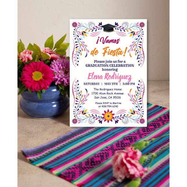 Convite de Formatura Fiesta Mexicana (Criador carregado)