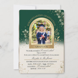 Convite de Formatura Infantil, Pré-Escola Pré-K Ja