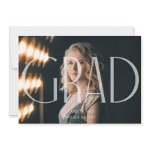 Convite de formatura minimalista moderno 2023