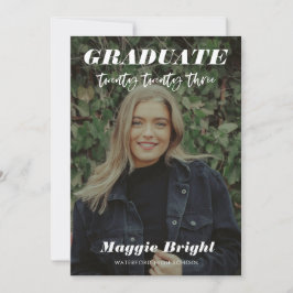 Convite de formatura moderno de 2023 para Casa Abe