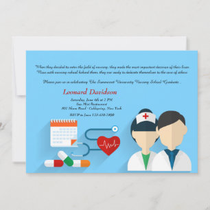 Convite de Formatura para Equipe Médica