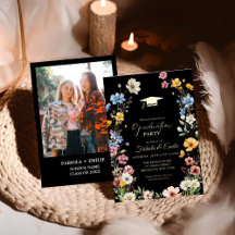 Convite de Formatura Twin Jardim de Campo de Flore