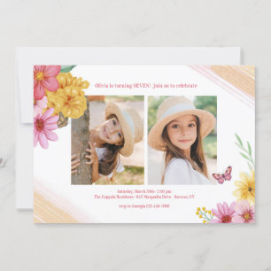 Convite de Foto da Primavera 2