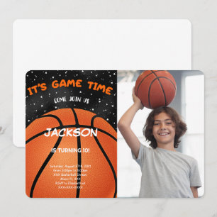 Convite de Foto de Basquetebol