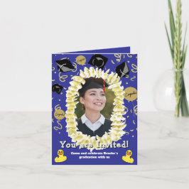 Convite de Foto de Lei para Festa de Formatura Hav