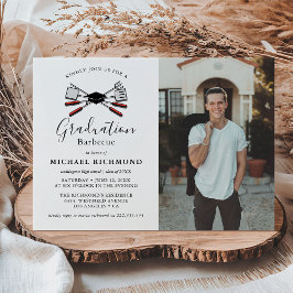 Convite de Foto para Festa de Formatura com Churra