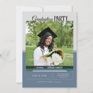 Convite de Foto para Festa de Graduação