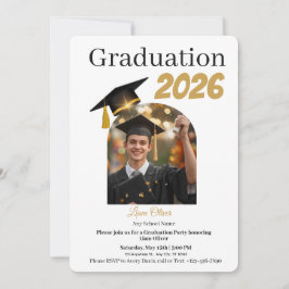 Convite de Foto Personalizado para Festa de Format