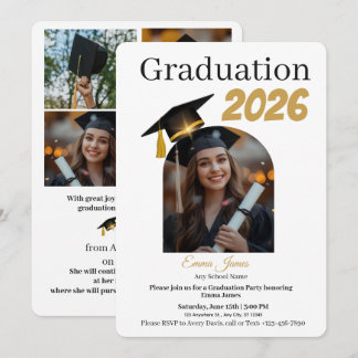 Convite de Foto Personalizado para Festa de Format
