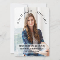 Convite de Fotografia de Arch de Tipo