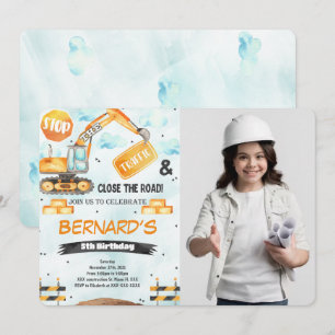 Convite de Fotografia de Construção