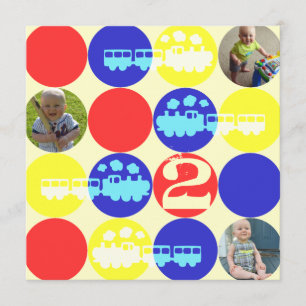 Convite de Fotografia de Festa de aniversário de 