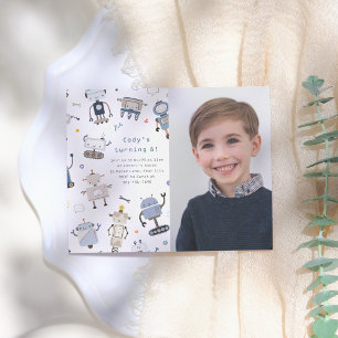 Convite de Fotografia de Festa de aniversário de R