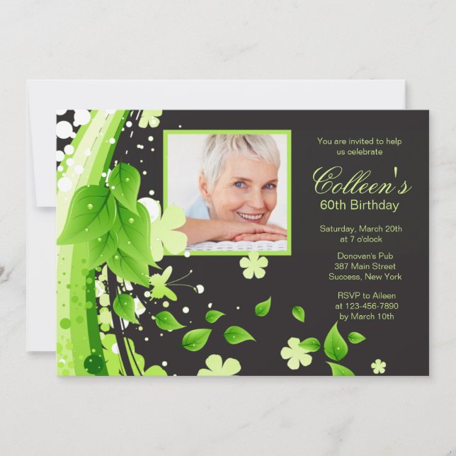 Convite de Fotografia de Primavera (Frente)