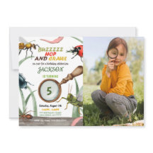 Convite de Fotografia do inseto