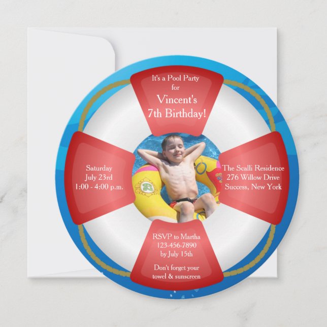 Convite de Fotografia do Premier Life (Frente)