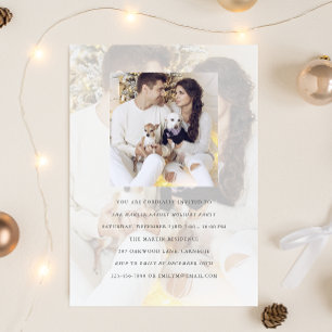 Convite de Fotografia Dupla de Feriado com Sobrepo