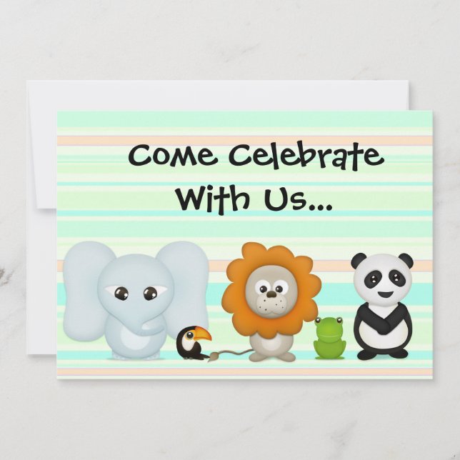 Convite de Fotografia Personalizado, Primeiro Aniv (Frente)