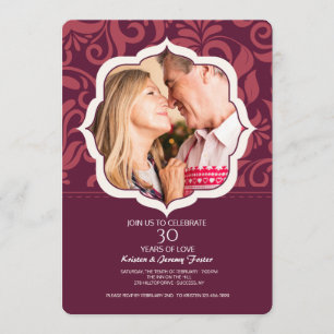 Convite de Fotos de Amor Eterno