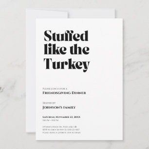 Convite de Friendsgiving