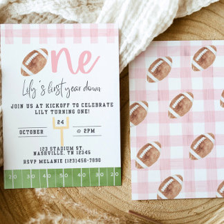 Convite de Futebol do Primeiro Ano Escolar, Primei