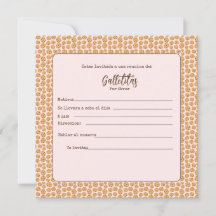 convite de galletitas porfavor