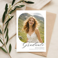 Convite de Graduação Colagem de Fotos Moderno e El