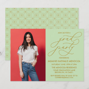 CONVITE DE GRADUAÇÃO DE CALIGRAFIA SIMPÁTICA SIMPL