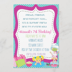 Convite de Grupo de Slumber