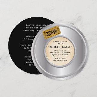 Convite de Grupo de Tema de Filme/Filme