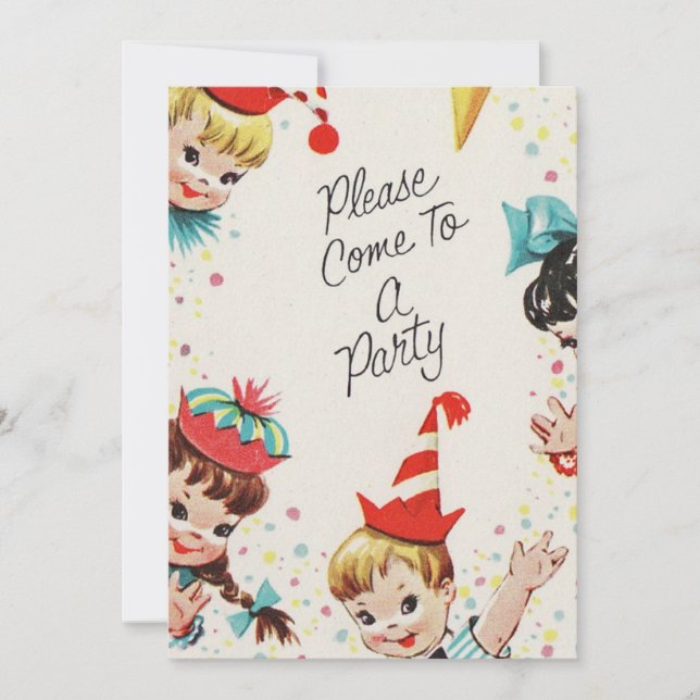 Convite de Grupo Vintage (Frente)