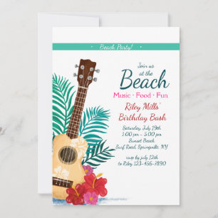 Convite de Guitarra Tropical