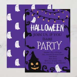 Convite de Halloween
