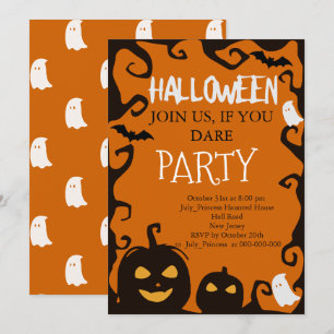 Convite de Halloween