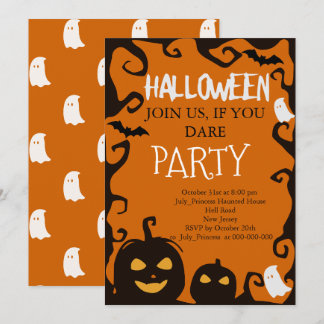 Convite de Halloween