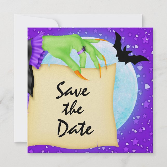 Convite de Halloween (Frente)