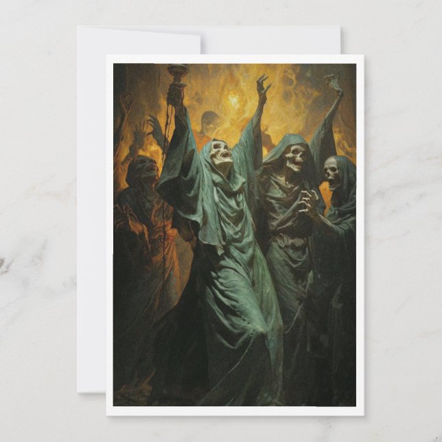 Convite de Halloween (Frente)