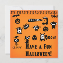 Convite de Halloween