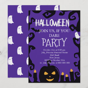 Convite de Halloween