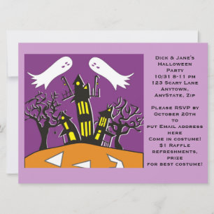 Convite de Halloween