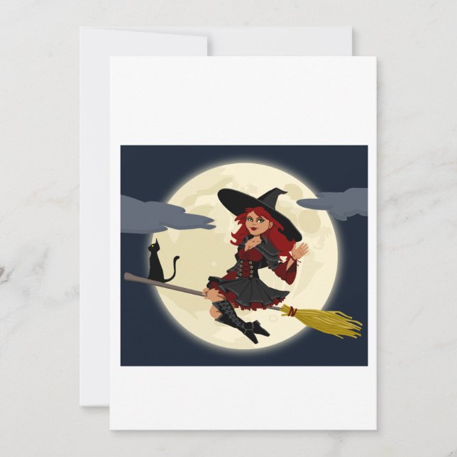 convite de halloween (Frente)