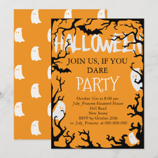 Convite de Halloween