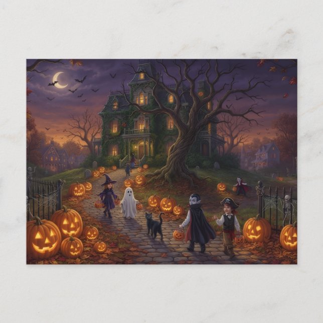 Convite de Halloween (Frente)