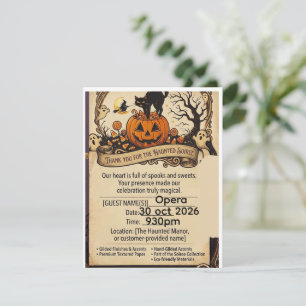 convite de halloween vintage convite para soirée a