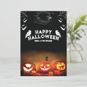 Convite de Halloween Vintage, Festa de Halloween