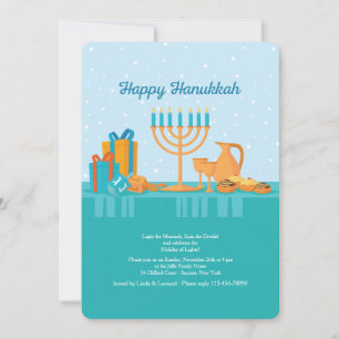 Convite de Hanukkah