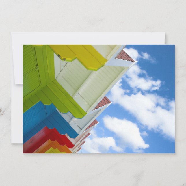 Convite de Huts de Praia (Frente)