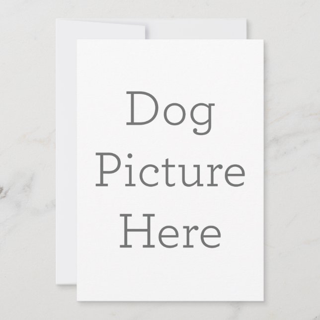 Convite simples, Tamanho: 12,7 cm x 17,8 cm, Papel: Fosco, Canto: Quadrado, Envelopes: Branco, Qualidade de impressão: Padrão (Frente)